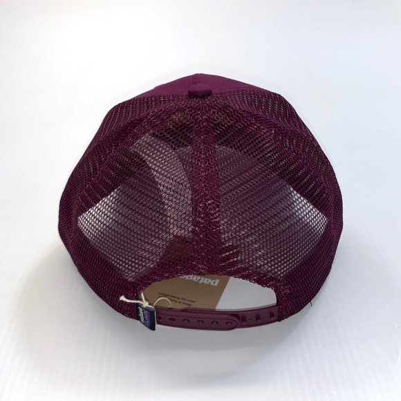 Patagonia P-6 Logo LoPro Trucker Hat -Night Plum  Unisex Night Plum Color main image 7